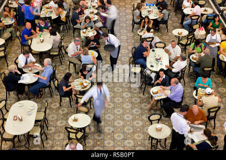 Brasilien, Rio de Janeiro, Confeitaria Colombo Cafe & Restaurant Stockfoto