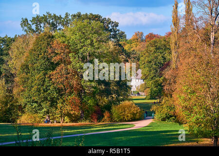 Goethes Gartenhaus im Park an der Ilm, Weimar, Thüringen, Deutschland Stockfoto