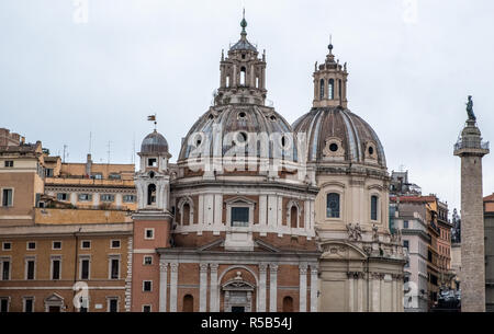 Piazza Venezia in Rom Stockfoto