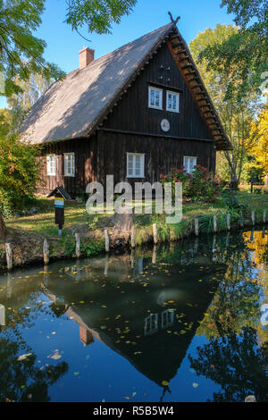 Dorf Lehde, Lübbenau, Spreewald, Oberspreewald-Lausitz, Land Brandenburg, Deutschland Stockfoto