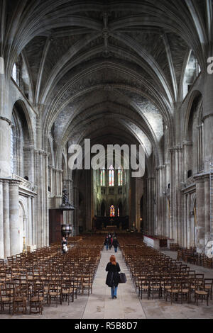 Frankreich, Aquitanien, Gironde, Bordeaux, Cathedrale St-Andre Kathedrale innen Stockfoto