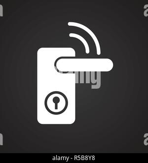 Smart Lock auf weißem Hintergrund für Grafik- und Webdesign, modernen einfachen Vektor unterzeichnen. Internet Konzept. Trendy Symbol für Web site Design web-Taste oder mobile App. Stock Vektor