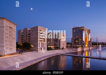 Frankreich, Languedoc-Roussillon, Herault Abteilung, Montpellier, Hotel de Region, regionale Versammlung Gebäude Stockfoto