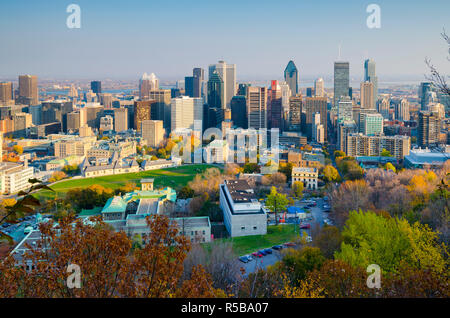 Kanada, Quebec, Montreal. Die Innenstadt von Mount Royal Park oder Parc du Mont-Royal Stockfoto