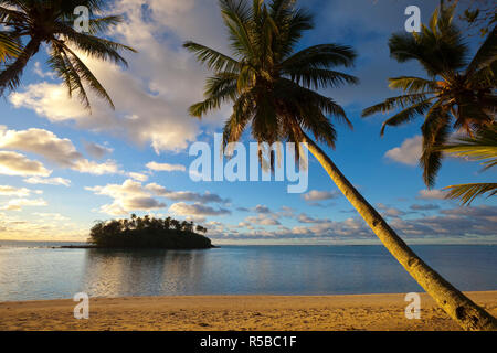 Muri Beach, Rarotonga, Cook Inseln, Südpazifik Stockfoto