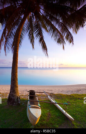 Muri Beach, Rarotonga, Cook Inseln, Südpazifik Stockfoto