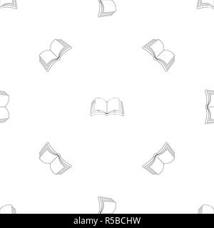 Veröffentlichung im Buch Muster nahtlose Vektor wiederholen Geometrische für jede Web Design Stock Vektor