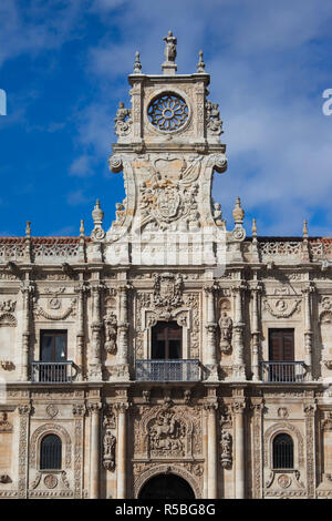 Spanien, Region Castilla y León, Provinz Leon, Leon, Convento de San Marcos, ehemaliges Kloster und heute ein Parador-hotel Stockfoto