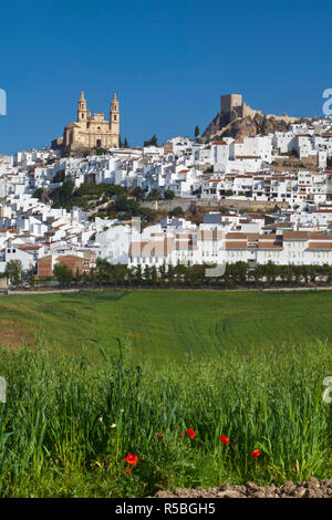 Olvera, Olvera, Provinz Cadiz, Andalusien, Spanien Stockfoto