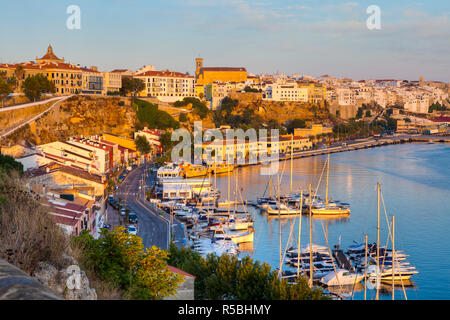 Mahon, Menorca, Balearen, Spanien Stockfoto