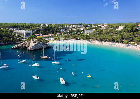 Spanien, Balearen, Menorca, Cala Santa Galdana Stockfoto