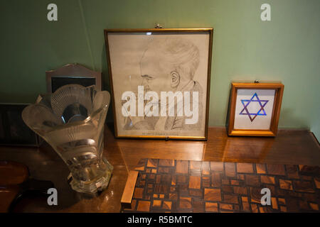 Israel, Negev, Sde Boker, Ben-Gurion Desert Home, dem ehemaligen Zuhause in der Wüste Kibbuz der erste israelische Premierminister Stockfoto