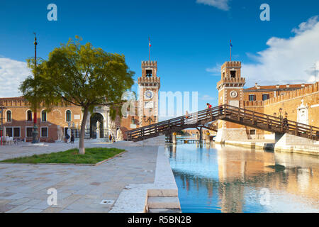 Arsenale, Castelo district, Venedig, Italien Stockfoto