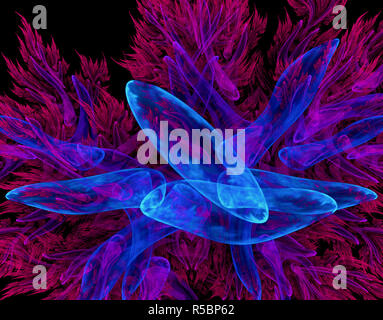 Abstrakt Fractal Image Stockfoto