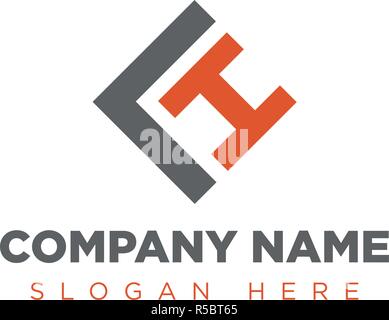 HL, LH, VH, HV Company Group Logo Konzept Idee; Stock Vektor