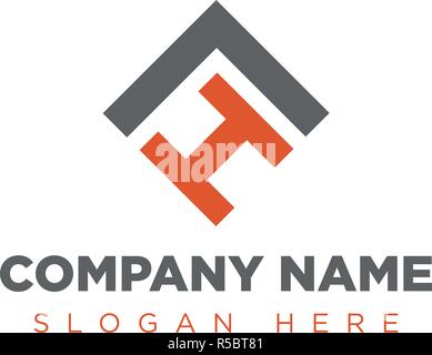 HL, LH, VH, HV Company Group Logo Konzept Idee; Stock Vektor