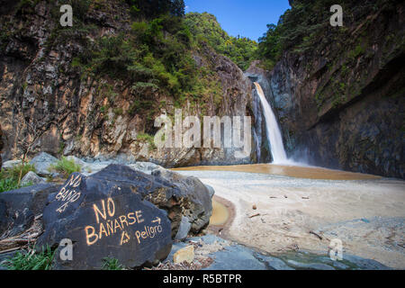 Dominikanische Republik Jarabacoa, Salto de Jimenoa Uno Stockfoto