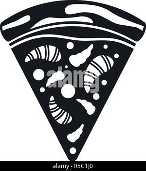 Sea Food pizza Symbol. Einfache Abbildung: Sea Food pizza Vektor Symbol für Web Design auf weißem Hintergrund Stock Vektor