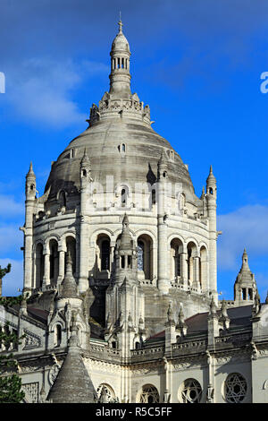 Basilika der hl. Therese, Lisieux, Departement Calvados, Basse-Normandie, Frankreich Stockfoto