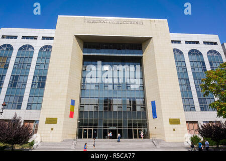 September 18, 2017, Bukarest/Rumänien - Das neue moderne Gerichtsgebäude Gebäude Stockfoto