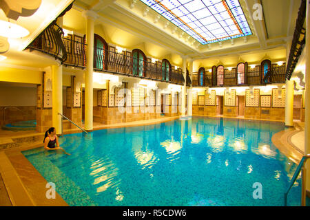 Spa im Corinthia Hotel Budapest, Ungarn Stockfoto