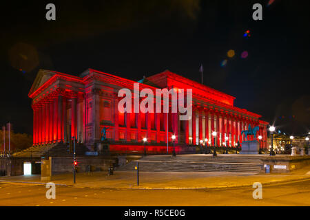 St Georges Hall, Armistice Day 11.11.2018. Kredit PHILLIP ROBERTS Stockfoto