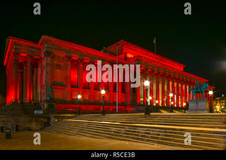 St Georges Hall, Armistice Day 11.11.2018. Kredit PHILLIP ROBERTS Stockfoto