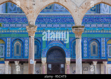 Israel, Jerusalem, Tempelberg, Felsendom Stockfoto