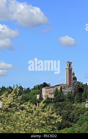 Landschaft in der Nähe von Villa Chiericati, Vancimuglio, Veneto, Italien Stockfoto