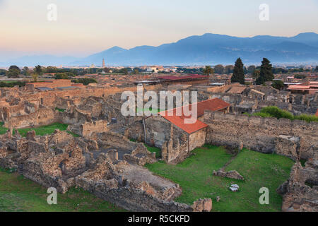 Italien, Neapel, Pompeji Archäologische Stätte (UNESCO-Welterbe) Stockfoto