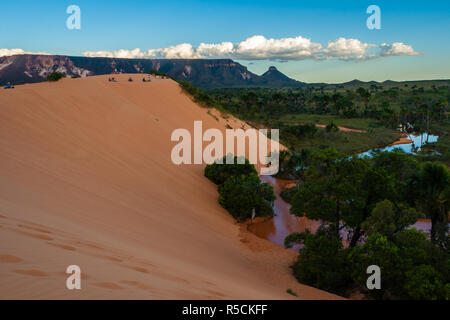 Dunas tun Jalapão Stockfoto