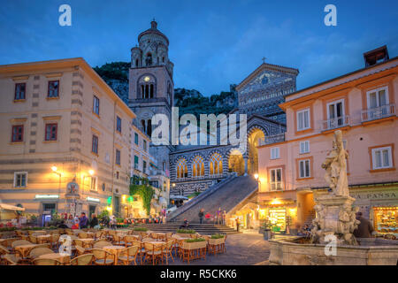 Italien, Amalfiküste, Amalfi, Die Kathedrale (Duomo) Stockfoto