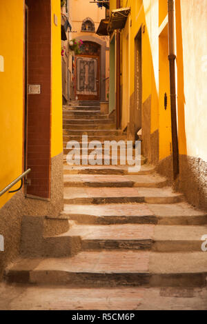 Vernazza, Cinque Terre, Riviera di Levante, Ligurien, Italien Stockfoto