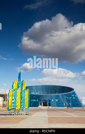 Kasachstan, Astana, Shabyt Palast der Künste Stockfoto