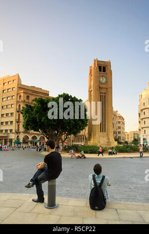 Libanon, Beirut, Place d'Etoile Stockfoto