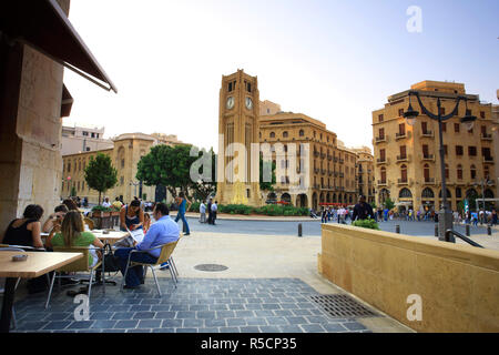 Libanon, Beirut, Place d'Etoile Stockfoto