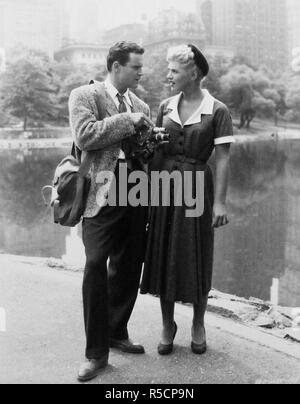 Es sollte nicht passieren Sie Columbia Pictures Film 1954 mit Judy Holliday und Jack Lemmon Stockfoto