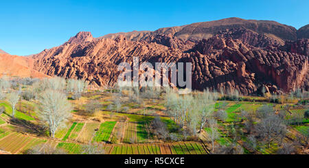 Dramatische Landschaft, Dades-schlucht, Marokko Stockfoto