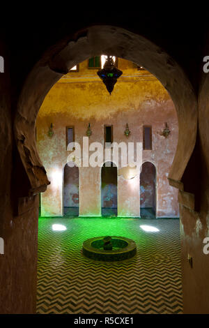 Medersa Bou Inania, Medina, Meknes, Marokko Stockfoto