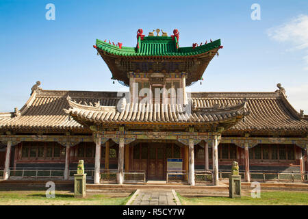 Die Mongolei, Ulaanbaatar, Bogd Khann Palast und Museum - zuvor ein Winter Palace für die Mongolei 8. Lebenden Bhudda und letzte König Stockfoto