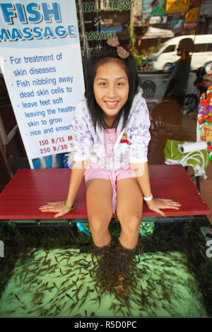 Asien Thailand Bangkok Massage Massage Parlour Thaimassage Fisch