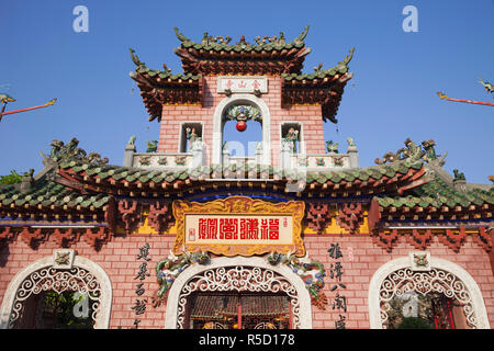 Vietnam, Hoi an, Montagehalle der chinesischen Gemeinde Hainan Stockfoto