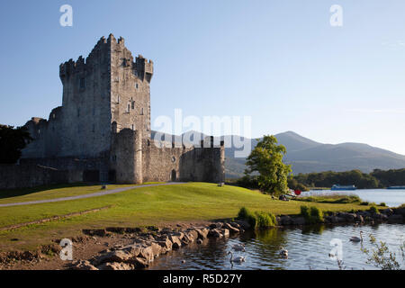 Republik von Irland, County Kerry, Killarney, Ross Castle Stockfoto
