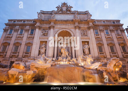 Italien, Rom, Trevi-Brunnen Stockfoto