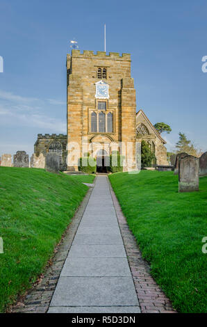 Saint Mary's Church, Goudhurst, Kent, Großbritannien Stockfoto