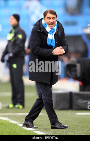 Italien, 1. Dezember 2018. Ferrara (Italia) Sport Calcio Spal - Empoli - Campionato di calcio Serie A 2018/2019 - Stadio" Paolo Mazza" Nella Foto: LEONARDO SEMPLICI (ALLENATORE SPAL) Foto/LaPresse Filippo Rubin 01 Dezember, 2018 Ferrara (Italien) Sport Fussball Spal Empoli - Italienische Fußball-Liga einen 2018/2019 - "Paolo Mazza" Stadion In der Pic vs: LEONARDO SEMPLICI (SPAL DES TRAINERS) Credit: LaPresse/Alamy leben Nachrichten Stockfoto