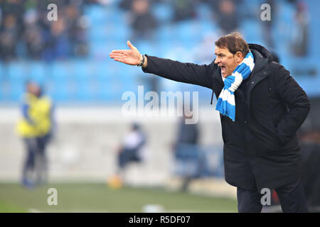 Italien, 1. Dezember 2018. Ferrara (Italia) Sport Calcio Spal - Empoli - Campionato di calcio Serie A 2018/2019 - Stadio" Paolo Mazza" Nella Foto: LEONARDO SEMPLICI (ALLENATORE SPAL) Foto/LaPresse Filippo Rubin 01 Dezember, 2018 Ferrara (Italien) Sport Fussball Spal Empoli - Italienische Fußball-Liga einen 2018/2019 - "Paolo Mazza" Stadion In der Pic vs: LEONARDO SEMPLICI (SPAL DES TRAINERS) Credit: LaPresse/Alamy leben Nachrichten Stockfoto