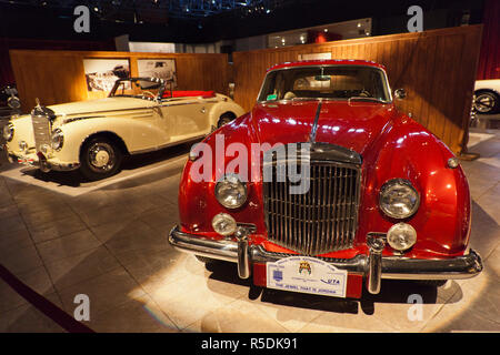 Jordanien, Amman, Royal Automoblie Museum, Royal Limousinen von König Hussein Stockfoto