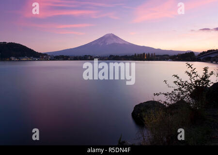 Japan, Insel Honshu, Kawaguchi Ko See, Mt. Fuji Stockfoto