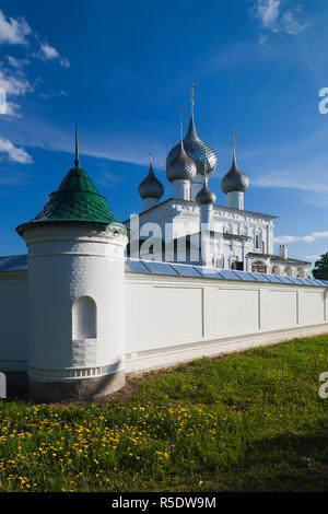 Russland, Yaroslavl Oblast, Goldener Ring, Uglitsch, Woskressenskij Kloster Stockfoto